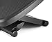 Under Desk Foot Rest, Black Footstool & Office Ergonomic Footrest, Adjustable Angle & 3 Different Height Positions, 17.7