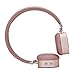 Contixo KB-100 Wireless Kids Headphones, Volume Safe Limit 85db, On-The-Ear Bluetooth Headphones, Kids Adjustable Headset (Pink)