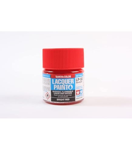 Amazon.com: TAMIYA Lacquer Paint LP-7 Pure Red 10 ML