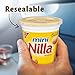 Nilla Wafers Mini Vanilla Wafer Cookies,2.25 oz Go-Paks (Pack of 12)