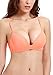 Yulee Women's Comfort Seamless Wire-Free Non Padded T-Shirt Molded Bra