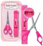 Hair Cutting Scissors, Worry Free Goodie, , Hair Thinning Scissors, Hair Thinning Shears,Hair Cutting Thinning Shears +Bangs Haircut Toolkit