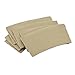 100 Pack - 16 Oz [8, 12, 20] [4 Colors] Disposable Hot Paper Coffee Cups, Lids, Sleeves, Stirring Straws - Mocha Brown