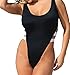 stripsky One Piece High Cut Swimsuit