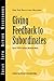 Giving Feedback to Subordinates (J-B CCL (Center for Creative Leadership))