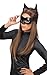 Batman The Dark Knight Rises Deluxe Catwoman Goggles mask, Black, One Size