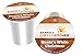 Barnie's Coffee & Tea Santa's White Christmas Single Serve Coffee, K Cups for Keurig Brewers, Medium Roast, Arabica Coffee Beans, 4 Boxes of 24 Count