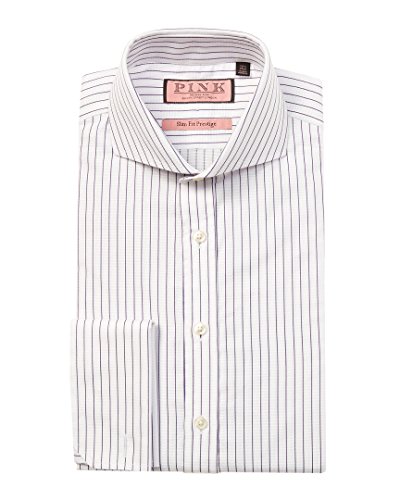 Thomas Pink Mens Prestige Slim Fit Dress Shirt 16 | Desertcart Maldives