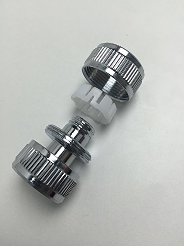 Schlauchverbinder f. 1/2" Schläuche Chrom/Messing 1/2" Gardena kompatibel – Bild 4