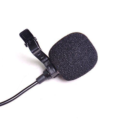 Bestshoot Lavalier Microphone Lapel Clip and Foam Windscreen Cover, 5 Packs Lavalier Microphone Replacement, Metal Tie Collar Clip for Omnidirectional Condenser Mic, Boya Saramonic Maono. - Thumbnail 2