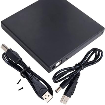 Caja Externo Slim USB 2.0 para Notebook CD-ROM DVD RW: Amazon.es ...