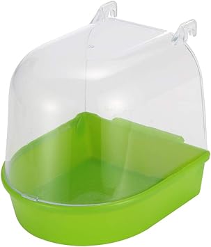 Vasca Da Bagno Automatica Per Uccelli Con Rubinetto - Per Pappagalli, Canarini, Blu, Con Ricircolo Acqua - Foto 2