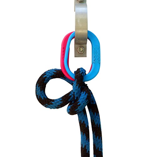 Safety-T-Tie Injuries Preventing Strong & Sturdy Secure Horse Tie Down Ring 2 pcs