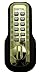 Digital Door Lock M210 Mechanical Keyless Deadbolt, Bright Brass