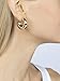 JANIS BY JANIS SAVITT High Polished 18K Yellow Gold Plated Small Lightweight Hoop Earrings for Women