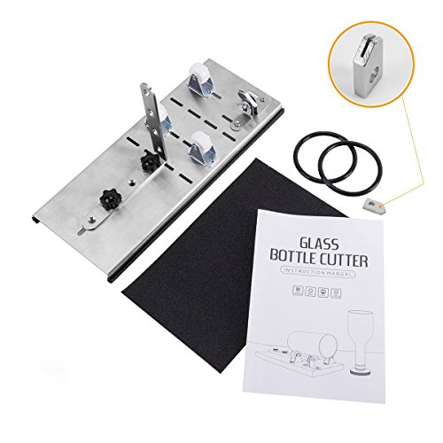 Glass Bottle Cutter，Adjust full sized Bottle Cutter DIY Cutting Machine Wine Bottles and Beer Bottles Cutting Tool (Advanced) - Thumbnail 4