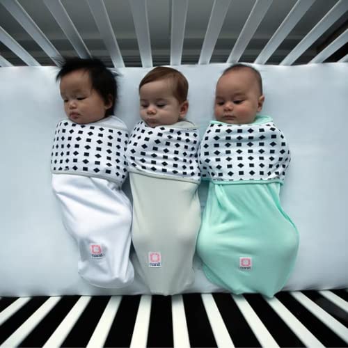 Nanit Breathing Wear Swaddle 3Pack â€“ Works Pro Baby Monitor to Track