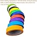 M-jump Multi Colored Masking Tape Painters Washi Tape - 10 Rolls Variety Set - 1in x 22yd Per set - Holiday Decorations Fun DIY Arts Supplies Kit for Little Kids, Toddlers & Adults