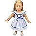 Shero 12 - 16 Inches Baby Doll's Dress Sailor Dress