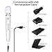 Premium Electric Wand Massager - Personal Therapeutic Wand Massage for Women with 30 Vibration Patterns - Cordless & Rechargeable via USB - by D'Va