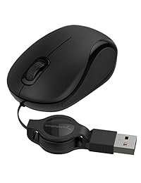 Sabrent Optical Mouse Mice, Negro