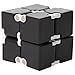 Infinite Depths - Fidget Cube Infinity Cube Fidget Toy, Fidgeting for Stress, Adults and Kids/Gadget Cube Best for Stress and Anxiety Relief and Killing Time, Easy on The Fingers and Hands. (Black)