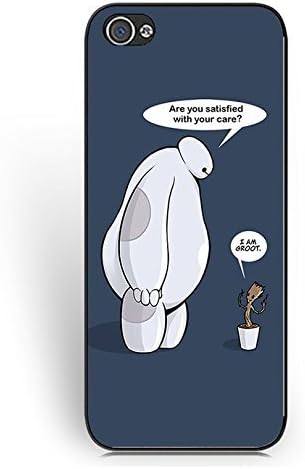 Disney Cartoon for Iphone 5/5s Phone Case Big Hero 6 Baymax Colorful Anime Moive Poster Logo Protective Iphone SE Cover