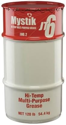 Grease, Lithium Complexl, Red, 120 lb.