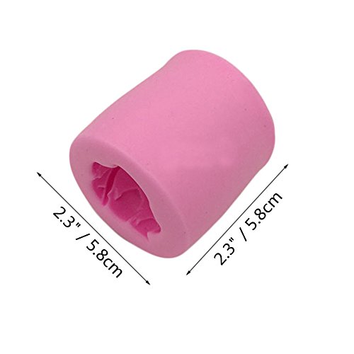 Efivs Arts 3D Rose Shaped Silicone Mold Fondant Mold for Valentine's Day gifts,Cupcake Cake Decoration Tool Soap Mold… 3 Efivs Arts 3D Rose Shaped Silicone Mold Fondant Mold for Valentine's Day gifts,Cupcake Cake Decoration Tool Soap Mold… - Image 4