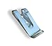 THECLIP.COM Tempered Steel Metal Belt Clip, 661 Shiny Chrome, Double mounting holes!