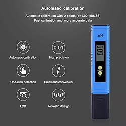 Generic Digital pH Meter, PH Meter, 0.01pH High
