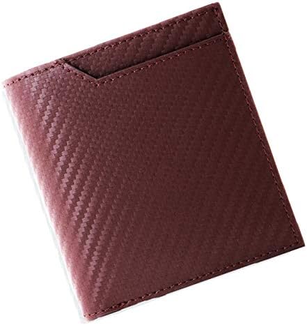 Amazon ゲーネン 最先端レザー 二つ折り 財布 ボックス型 小銭入れ 本革 メンズ ブラウン Gahnen ゲーネン 財布