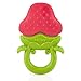 Nuby Fruity Chews Ring Teether, Colors May Vary