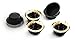 Maxi Nature Pack of 12 Mini Pie Muffin Cupcake Pans Egg Tart Bakeware - 3 Inch Tins - 12 Molds NonStick Black Bakeware