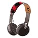Skullcandy Grind Bluetooth Wireless On-Ear Headphones with Built-In Mic and Remote, Gray/Plaid