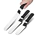 Orblue Angled Metal Icing Spatula 3-Pack