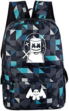 DIDACOS 3D Printed Backpack Shoulder Bag School Bag Daypack (One_Size, Style15)