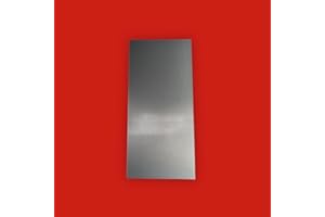 Metoro 16-Gauge 24" x 12" Mild CRS Steel Sheet - Formable, Weldable, Magnetic, Smooth Surface - Industrial-Grade Metal Plate for DIY Projects, Fabrication, and More. (1, .060 X 24 X 12)