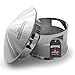 SmokeWare Vented Chimney Cap – Compatible with The Big Green Egg, Stainless Steel Replacement Accessory