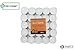 PARTY BARGAINS Tea Lights Candles - (120 Count) White Unscented Candles, Burns 4.5 Hours - Smokeless, Dripless Tea Candles - Ideal for Home, Weddings, Bridal Showers, Birthdays, Church Luminaries