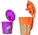 FANOR Reusable K Carafe & Coffee Filter Pod Combo for Keurig 2.0, K200, K300, K400, K500 Series