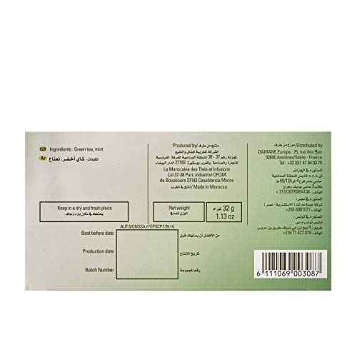 SULTAN TEA Marokkanischer Grüntee mit Minz Kräutertees (Packung mit 4-80 Teebeuteln) – Bild 8