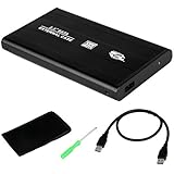 SODIAL(R) 2.5" SATA USB 3.0 Hard Drive HD External Enclosure Case