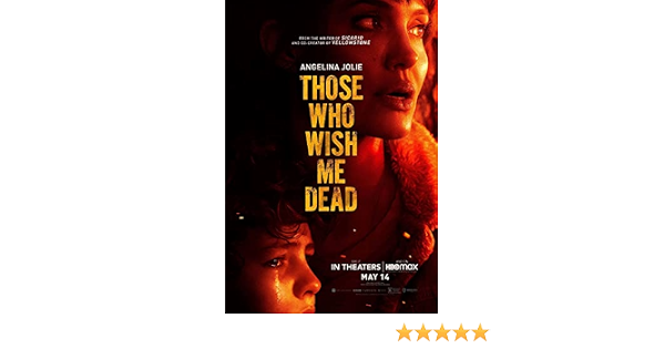 Amazon Com Those Who Wish Me Dead Movie Poster 18 X 28 Inches Posters Prints