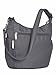 Travelon Anti-Theft Classic Crossbody Bucket Bag (One Size, DARK GREY)