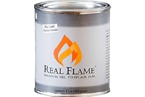 3 Pack Real Flame Premium Gel Fireplace Fuel - 13 OZ