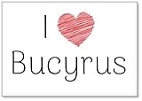 I Love Bucyrus, fridge magnet