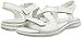 Ecco Footwear Womens Babett Cross Sandal Dress Sandal, Shadow White, 40 EU/9-9.5 M US