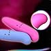 Ialwiyo Waterproof Dolphin Mini Mute Bullet Vibrator For Woman,Electric Auto Move Vibrating Stroker Adult Sex Products Love Toy Male Dildo Penis Dong Cock for Couple Female Women