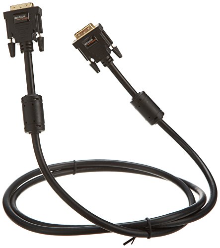AmazonBasics DVI to DVI Cable - 6.5 Feet (2 Meters)